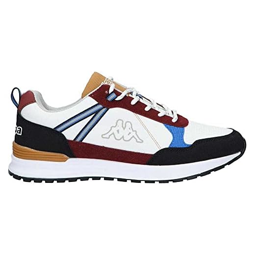 Kappa ANTOR, Zapatillas Hombre, Blanco/Rojo, 41 EU