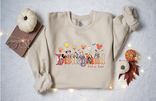 Mickey and Friends Halloween Sweatshirt, Mickey and Friends Shirt, Halloween sweatshirt, Funny Halloween shirt Multicolor2