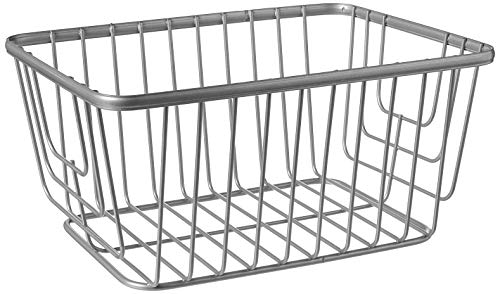 Spectrum Diversified Ashley Basket, Small, Satin Nickel #TOP9