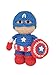 Capitan America amigurumi. Personaggio fumetti Marvel Comics. Pupazzo handmade fatto a mano ad uncinetto in lana. Idea regalo da collezione. Bambola imbottita morbida. Decorazione casa e cameretta