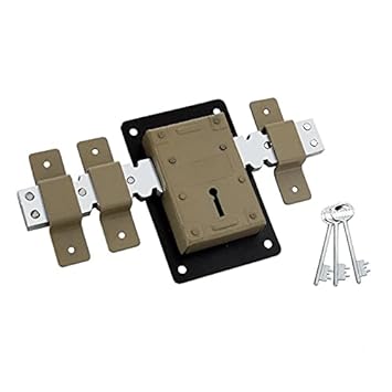 Duke Gate Lock 10 Turn Heavy Main Door Lock (10 Action) for Heavy Main Door Lock Zig ZAG