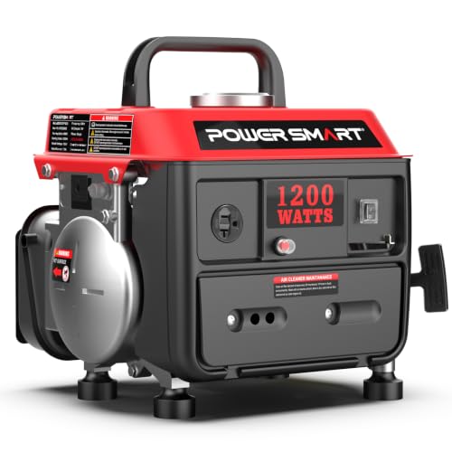 PowerSmart 1200 Watt Portable Generator for Camping