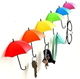 Mehrzweck-Haken für Regenschirme, Schlüssel, Huthalter, Wandhaken (11 x 3 x 6 cm...