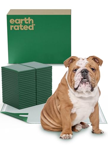 Earth Rated Dog Poop Bag Holder - Dispenser with Signature Yellow Hook for Used Waste Bags - Attaches to Dog Leash for Easy Access - Pairs Perfectly with Our Refill Rolls - Lavender Scented, 300 Count