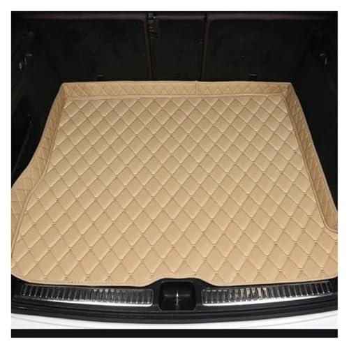 Accessoires de voiture tapis de coffre lavable et antidérapant beige pour Peugeot 308 307 301