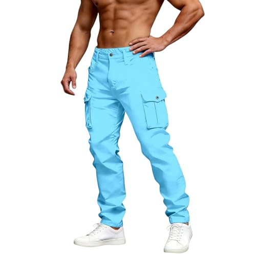 Pantalon de randonnée léger en coton pour loisirs et plein air