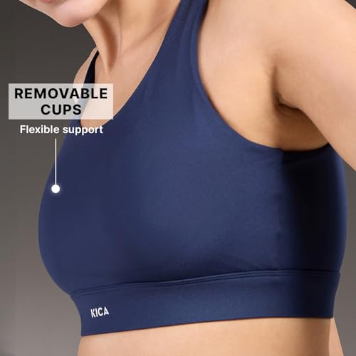 Image of Kica Luxe Crostini Full Coverage and High-Impact Sports Bra for Gym