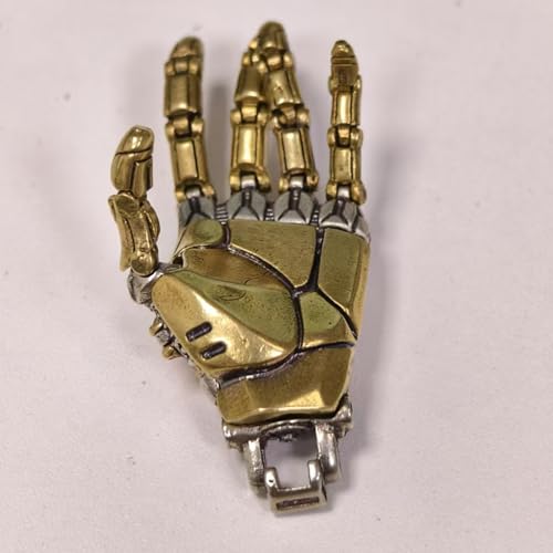 Collier mécanique en cuivre main : le cadeau idéal unique mixte