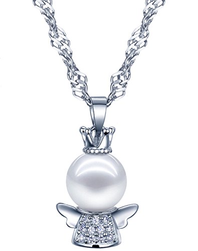 Elli Collana Mamma E Bambina In Argento Sterling 925 – Simbolo Uccellini – Lunghezza 45 Cm E 36 Cm – Confezione Velluto