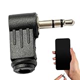 Clarté audio : avec un design à trois cœurs, ces connecteurs à angle droit de 3,5 mm transmettent sans problème les signaux du canal gauche et droit et du microphone. Faites l'expérience d'un effet audio constant à chaque utilisation.