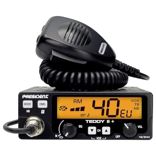 President TEDDY II + TXPR376 CB-Funkgerät
