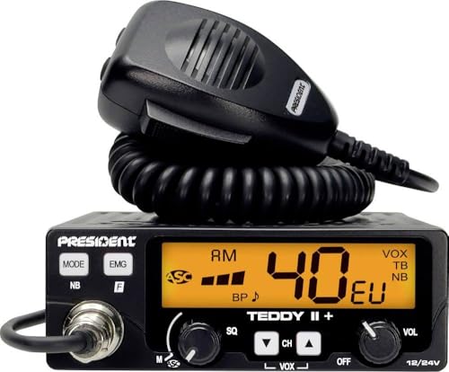President Teddy II TXPR376 radio CB compacte pour rester connecté sur la route