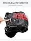 WOSAWE Kinder Motorradjacke Brustpanzer Weste-Schutz Motocross Enduro Sport mit Protektoren für 4-15 Jahre alt Kinder M