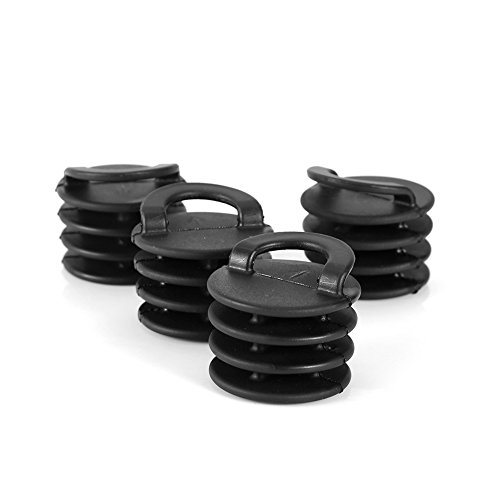 Alomejor 4-Piece Kayak Scupper Stopper Bung Plugs 40 mm