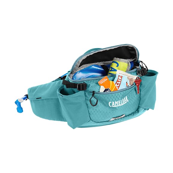 CAMELBAK Mixte Adulte M.u.l.e. 5 Waist Pack Sac d'hydratation, Bleu Azur, Taille Unique