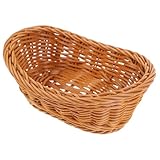 Table de panier à - le matériau est stable et ferme, délicat et lisse, et le panier de rangement domestique est pratique et facile à utiliser, panier tressé en rotin