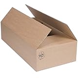 100 % recyclingfähig Faltkarton 1.30b 600x300x150 mm Karton Schachtel Versandkarton Paketversand 25 Stück