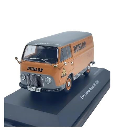 CHENXIAOLAN Maqueta de Coche a Escala 1:43 Ford Taunus Transit FK 1000 Modelo Coche De Aleación Adorno Coleccionable Juguetes De Fundición A Presión Vehículo Miniaturas de automoción