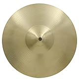 kiramise 12 Zoll Hi-Hat Becken Box Messing Legierung Crash Ride für Schlagzeug Set Studenten Anfänger Professionelle Spieler