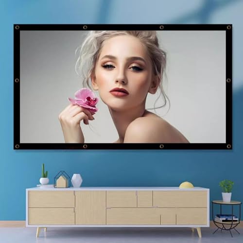 Pantalla de proyección portátil plegable 150 pulgadas 16:9