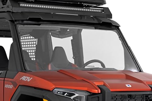 Rough Country Front Full Windshield for Polaris Xpedition ADV/ADV-5 (2024) - UV & Scratch Resistant