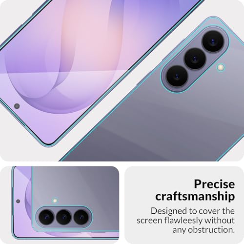Image of ArmourPro Tempered Glass for Samsung Galaxy S26 with Back Clear Membrane Guard, Edge to Edge Screen Protector, Anti-Bubble, Anti-Fingerprint, Oil Resistant, Installation Kit | Black