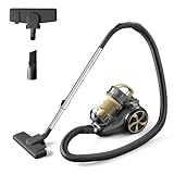 SUPERLEX Staubsauger Beutellos 700W Leistungsstark Bodenstaubsauger ohne Beutel mit 2L Staubbox HEPA...