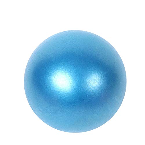 ZEVONDA Mini Gym Ball - Pelota de Ejercicio Pequeña Pelota de Pilates Suave para Mujeres, Yoga, Fisioterapia, Oficina, Azul, 25CM Cover