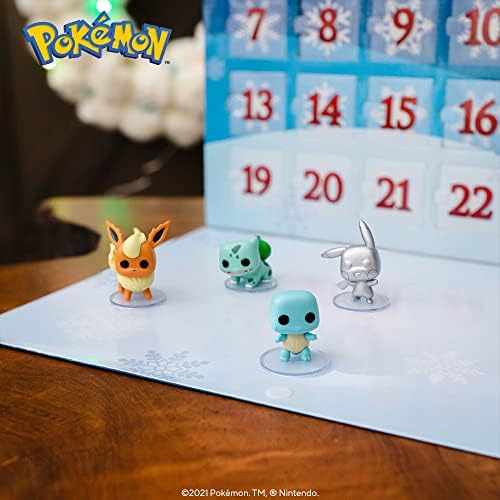 Funko Pop! Advent Calendar: Pokemon - 2021 Funko Pop! Advent Calendar: Pokemon - 2021 | Pop Pokemon | 5 Funko Pop! Advent Calendar: Pokemon - 2021 | Pop Pokemon