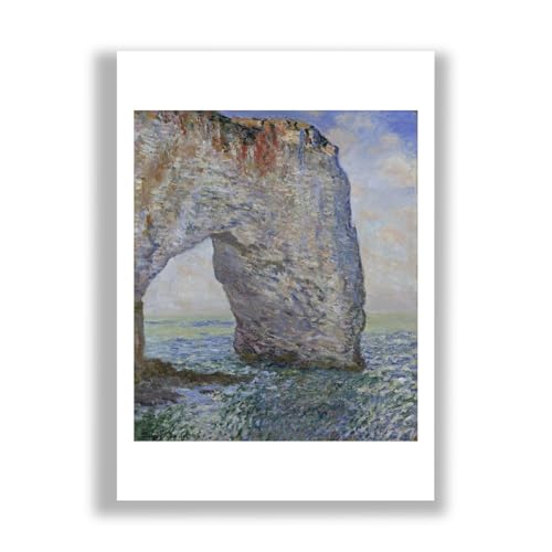 Impression d'art Claude Monet d'Etretat très grand format mat pour déco salon