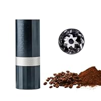 1Zpresso Q Air Manuelle Kaffeemühle, heptagonale Montage, Edelstahl, konischer Grat, Kunststoffgehäuse, leicht, Reisegröße, passt in den Kolben, numerisch verstellbare Einstellung – Ansicht 1