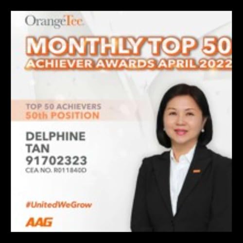 Delphine Tan, A Top Achiever with Heart, Super Titanium Champion, OrangeTee