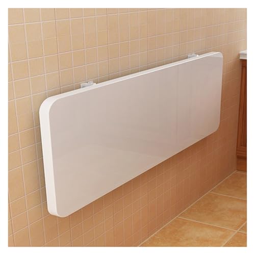 Mesa plegable de pared blanca de 80x50cm para cocina y comedor