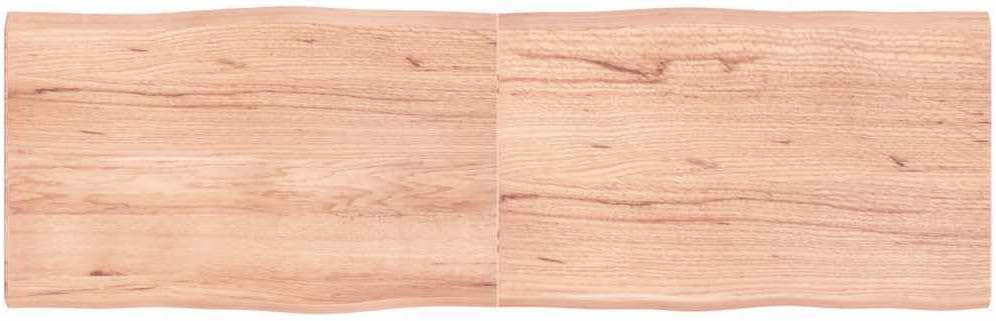Table Top Light Brown Solid Oak Wood 63 x 19.7 x 1.6 in Foldable Kitchen Furniture Table Parts Tops
