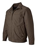 DRI Duck Men's 5028 / 5028T Maverick Boulder Cloth™ Work Jacket with Blanket Lining (Large, Tobacco)