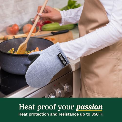 Image of Cuisinart Mini Oven Mitts, 2-Pack, Neoprene Grip, Heat Resistant 350F