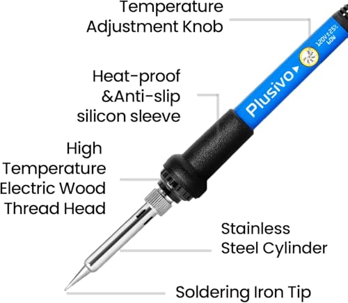 Plusivo EAN0721248989239 Soldering Iron Kit, 60W Soldering Iron thumb #3