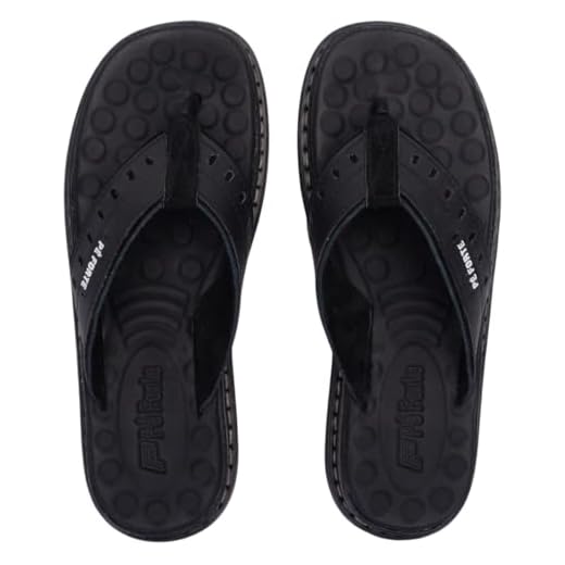 Sandália Masculina Anatômica Chinelo de Dedo Ortopédico Antistress (Preto, BR, Adulto, Numérico, 42)