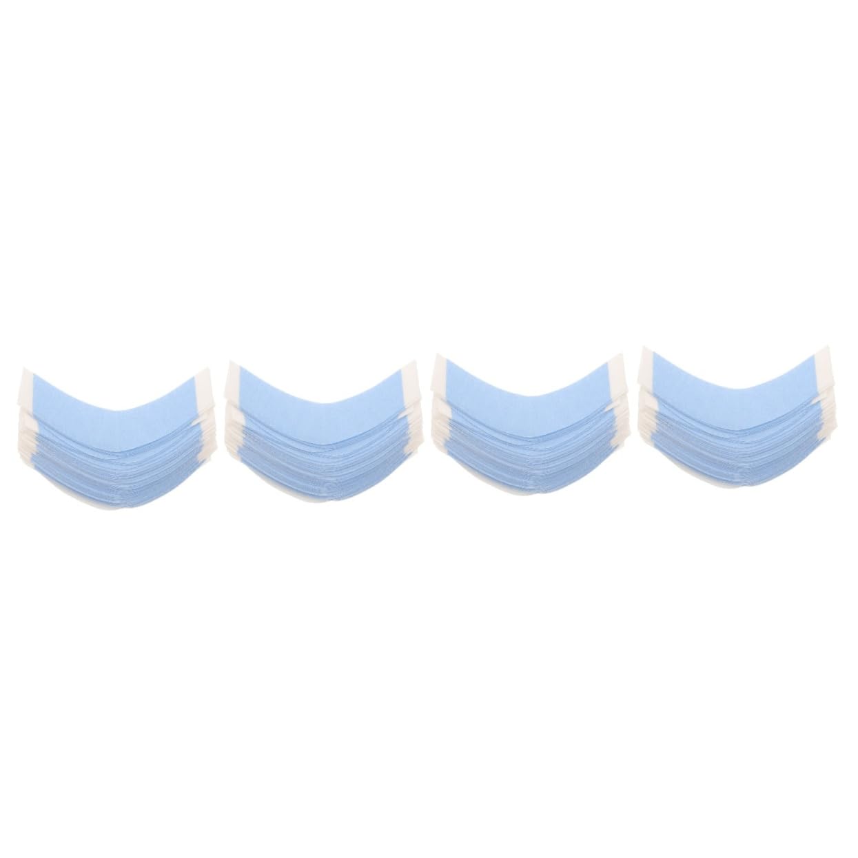 Beavorty 4 Set Pellicola Per L'estensione Dei Nastro Per Parrucche in Pizzo Da Donna Nastro Adesivo Per Parrucche Nastro Di Pizzo Fornitura Di Cosplay Pu Sky-blue 36 Fogli*4