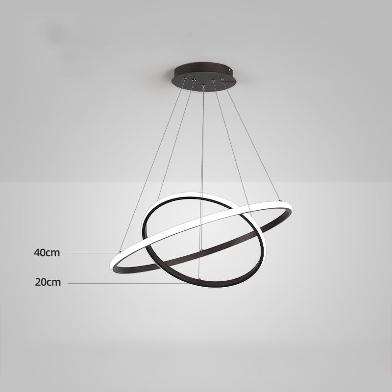 Luminaria ajustable LED para techos altos y bajos en dormitorios y comedores modernos 4