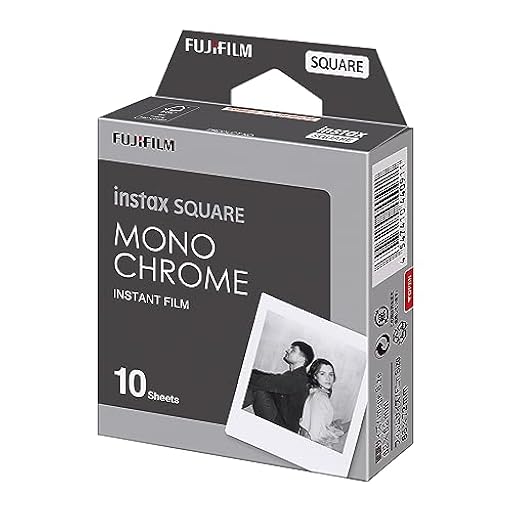 Fujifilm instax Square Monocromo - Película instantánea, 10 fotos | Ya disponible en tu tienda friki favorita! En mundofriki.es!