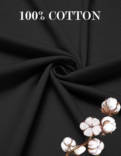 COOFANDY Mens T-Shirts 100% Cotton Premium Short Sleeve Shirt Crew Neck Basic Tshirt4