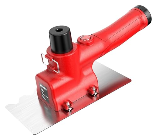 Elektrischer Abzieher (12000 U/min) – Handgerät for Glätten von Betonflächen, Vibrationsglätter und Wandpolierer, Rot