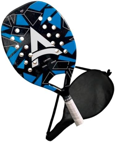 Raquete Beach Tennis Infantil Kids + Carbono 3k (Azul)