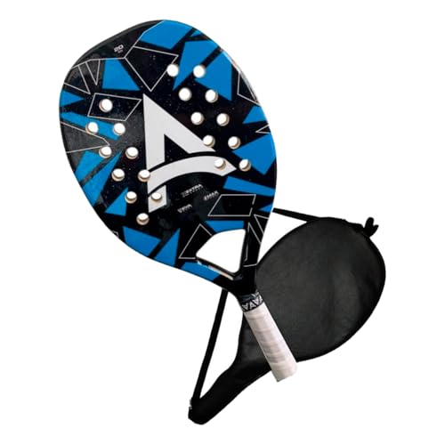 Raquete Beach Tennis Infantil Kids + Carbono 3k (Azul)