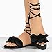 Minetom Sandalias De Vestir para Mujer Verano 2018 Sandalias De Romano con Diamante Suela Blanda Zapatos De Cuña De Boca De Pescado Cómodos Open Toe Fiesta Plataforma Sandalias Negro 36 EU Imagen de Minetom Sandalias De Vestir para Mujer Verano 2018 Sandalias De Romano con Diamante Suela Blanda Zapatos De Cuña De Boca De Pescado Cómodos Open Toe Fiesta Plataforma Sandalias Negro 36 EU