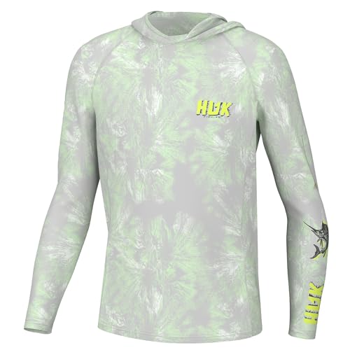 Image of HUK Kids Pursuit Pattern Long Sleeve Shirt, Fishing Shirt for Kids