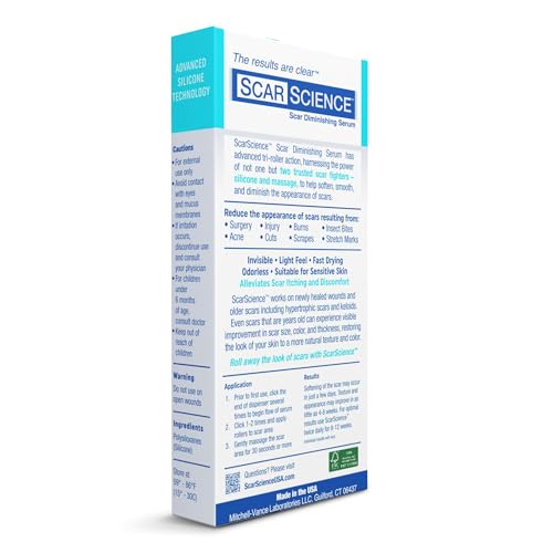 Scarscience SS-SDS-TRI Medical Grade Silicone Scar Gel In Massage Roller - Gel Scar Cream thumb #8
