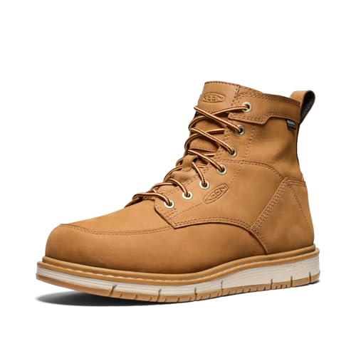 Image of KEEN Utility Men's San Jose 6 inch Soft Toe Waterproof Wedge Work Boots