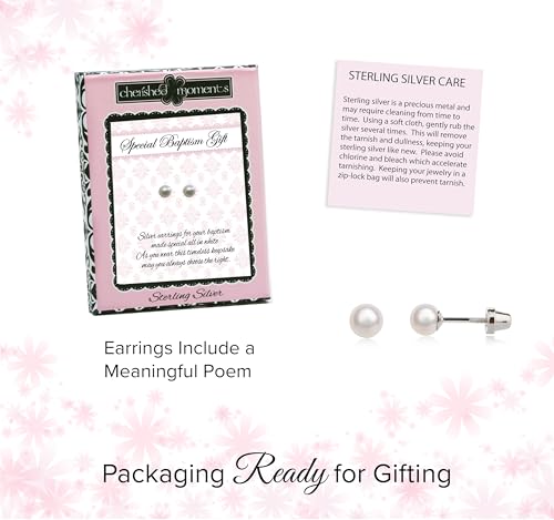 Cherished Moments LDS Baptism Tie Tack Oval CTR Choose The Right in Silver Tone3